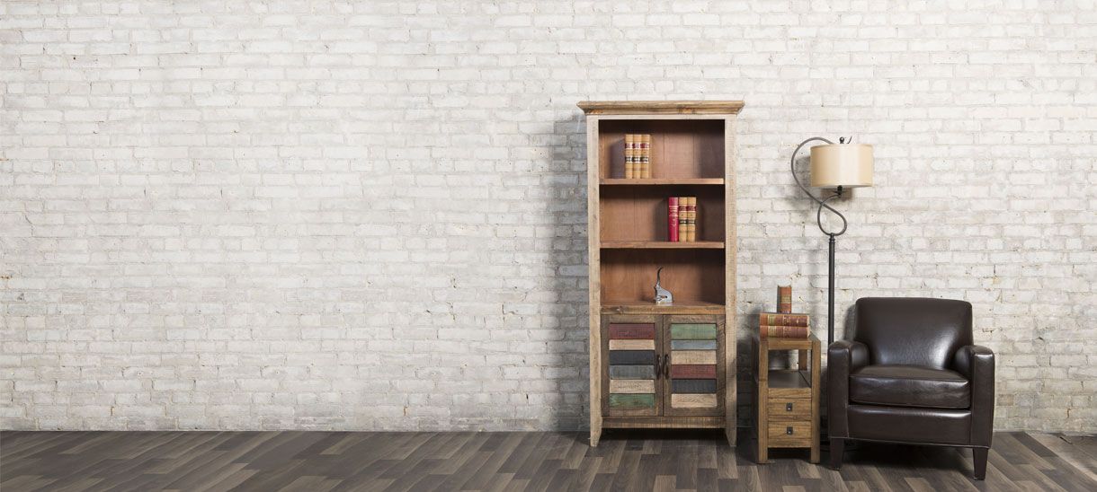 Chair and bookcase