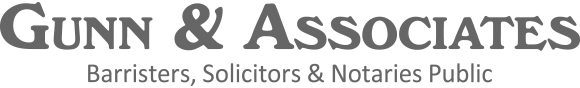 Gunn & Associates: Barristers, Solicitors & Notaries Public - Logo